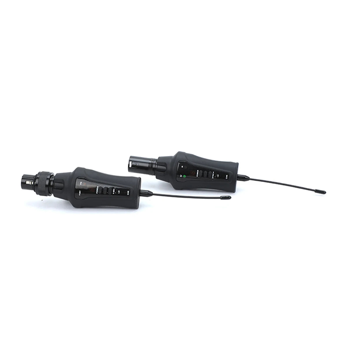Acemic TR-20SET UHF Wireless Microphone Adapter, XLR Transmitter and Receiver with 48V Phantom Power, for Condenser Dynamic Mic