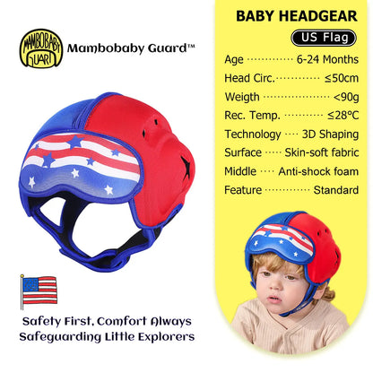 Mambobaby Guard Dropshipping 1 Safe Anti-Shock Baby Helmet Toddler Head Protector Infant Headgear Learn Crawl Walk for Bump Fall