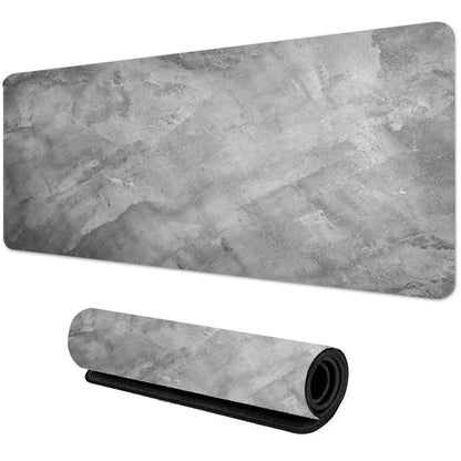 Gray Texture Large Gaming Mouse Pad Computer Office Game Table Mat XXL 900x400 Rubber Anti-slip Keyboard Mousepads Long Desk Pad