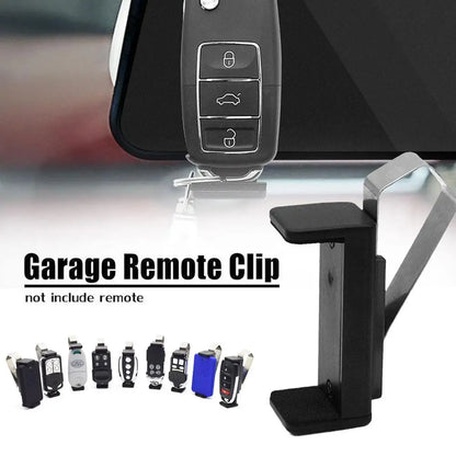 Car Sun Visor Clip Holder Gate Remote for Garage Door Control Car Keychain Universal Car Interior Accessories