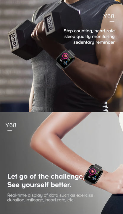 Multifunction Smart Watch For Men Women Kids Bluetooth Calls, Heart Rate & SpO2 Monitor, Sleep Tracking | Step Counter