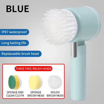 Wireless Handheld Electric dishwasher Kitchen Rechargeable Electric Cleaning Brush Bathroom Tile Professional cleaning Machine