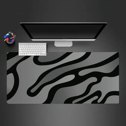 Fluid Mouse Pad Large Computer Office Game Table Mats XXL Rubber Anti-slip Gaming Keyboard XL Mousepads Long Desk Pads 400X900