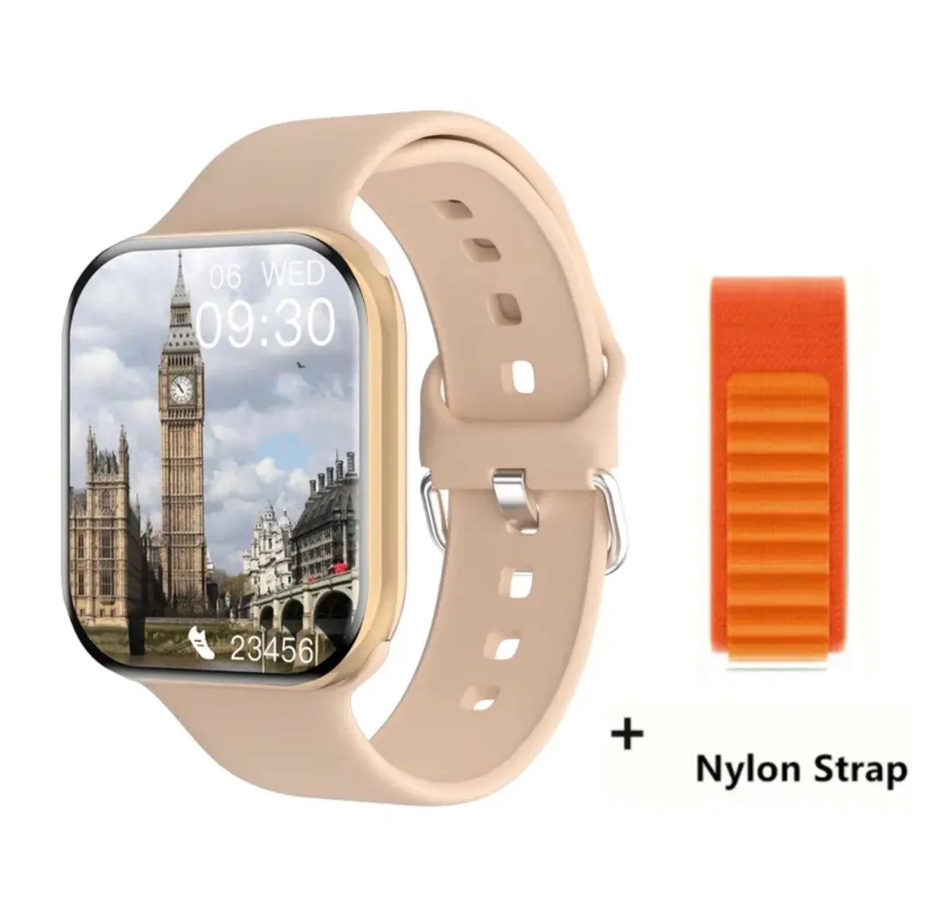 2025 NEW Smart Watch Wireless Charging Smartwatch Bluetooth Calls Men Women Watches Fitness Bracelet Custom Watch Face