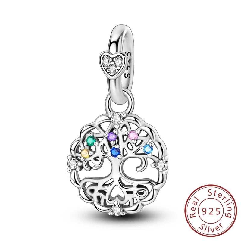 Charm Hot Sales 925 Silver Original Charms Beads Fit Pendant Charm Bracelet Dangle for Women DIY Fine Jewelry Making