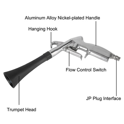 0.4Mpa-10Mpa Air Blower High Pressure Gun Tornador Blowing JP Adapter Car Washer Seat Vent Dashboard Detailing Cleaning Tools