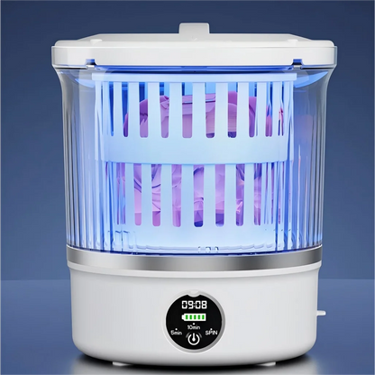 HOMEFISH Dehydrated Underwear Washing Machine Fully Automatic Dormitory Mini Mini Sock and Underwear Washing Machine