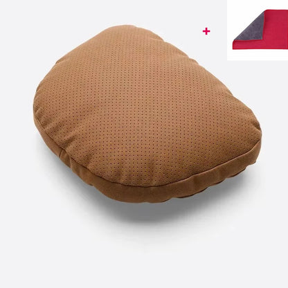 Top Quality Car Headrest Neck Support Seat Soft Neck Pillow Breathable For Maybach S Class Design Universal Protector Neck