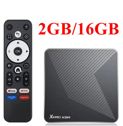 TV BOX X88 PRO X5M Android 14 Amlogic S905X5M Quad Core 4K LAN 1000M Dual Wifi6 BT 5.0 Voice Remote Media Player Set Top Box