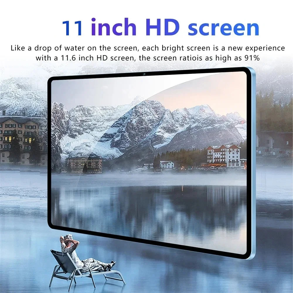 New Tablet Pad 16 Pro 11 inch Android 22GB+2TB Tablets 20000mah Battery Global Version 4G 5G Dual SIM WIFI Tab Kids MI Tablet PC