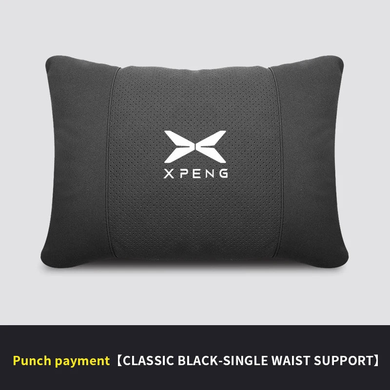 XPENG P5 P7 G3 G6 G9 X9 N5 F57 BETA Car Headrest Neck Support Seat Lumbar Cushion Breathable Soft Neck Pillow Auto Accessories
