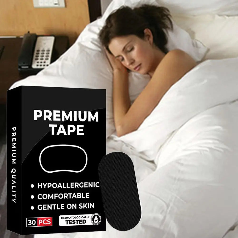 Elastic Sleep Tape for Snoring Stop Snoring Glue Tape Open Mouth Breath Correction Health Care 1/3/5/10 box ﻿
