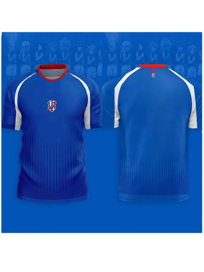 Mark Evans Jersey Anime Inazuma Eleven Kaio Football 3D Print T-Shirt Summer Men/Women Personality Sport Tees Kid Y2k Soccer Top