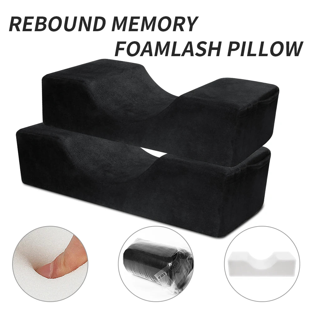 Eyelash Pillow Lash Lifting Extension Supplies Accessories Professional Soft Memory Foam Neck Support Eyelash Extensions Pillow