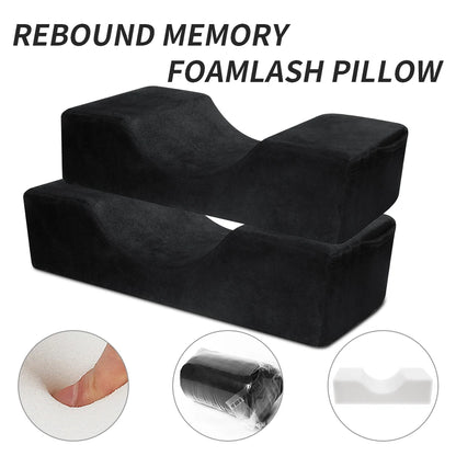 Eyelash Pillow Lash Lifting Extension Supplies Accessories Professional Soft Memory Foam Neck Support Eyelash Extensions Pillow