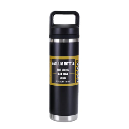 600ML/800ML/1100ML Stainless Steel Vacuum Flasks Insulated Water Bottle Keep Cold&Hot Thermos Coffee Mug with Lid Thermos Bottle