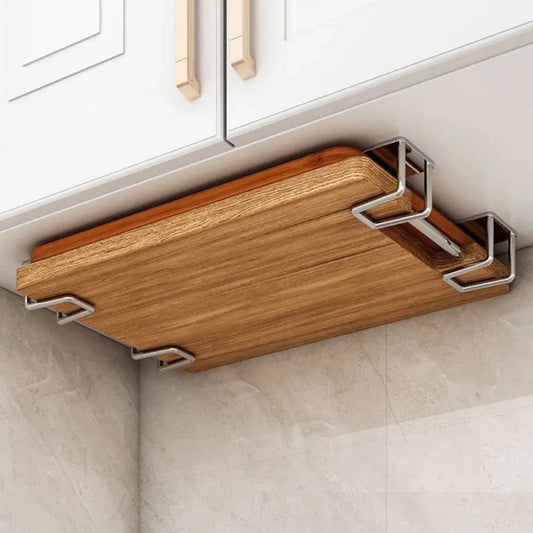 Kitchen Sponge Drainage Rack Stainless Steel Pot Lid Cutting Board Storage Rack Multifunctional Storage Rack Holder KitchenTools