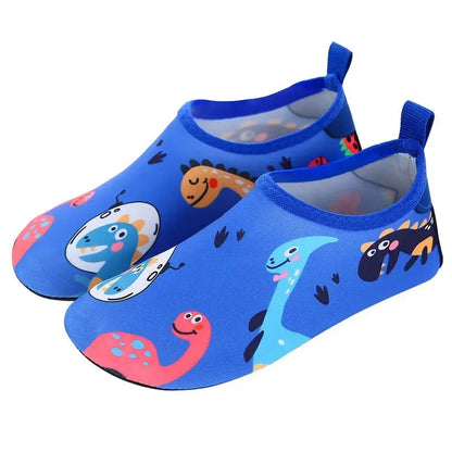 Children Outdoor Water Shoes Barefoot Quick-Dry Aqua Yoga Socks Boys Girls Animal Soft Diving Wading Shoes Beach Swimming Shoes