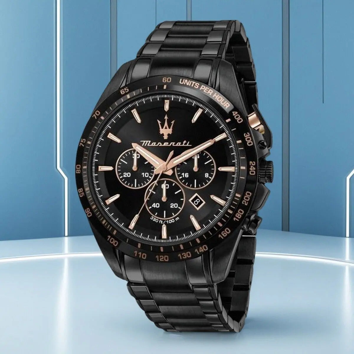 Original Maserati watch men's luxury fashion trend explorer big dial sports watch gift for men's European and American watches n