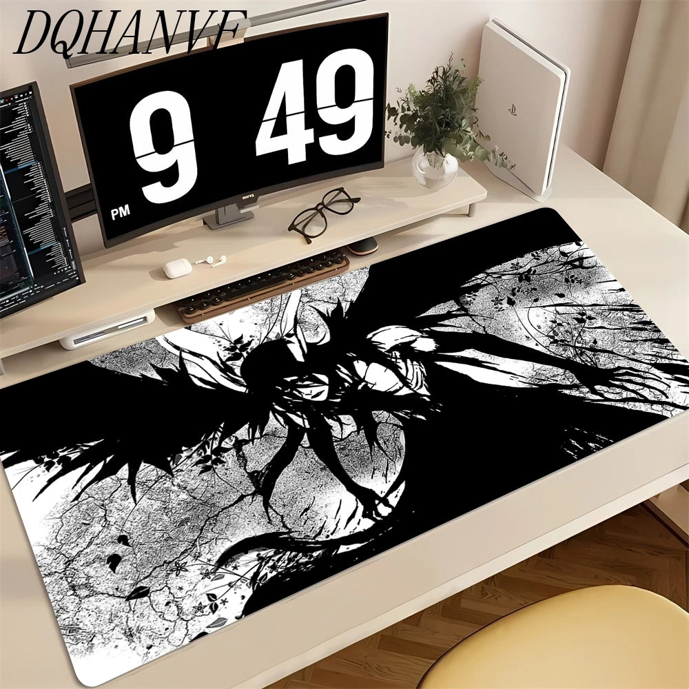 BLEACH Mouse Pad Desk Mat Large Natural Rubber Non-slip Anti-fray Anime  Mousepad With lock edge Keyboard Ergonomic Office Home