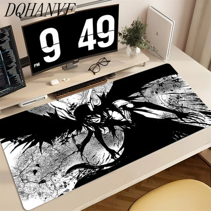 BLEACH Mouse Pad Desk Mat Large Natural Rubber Non-slip Anti-fray Anime  Mousepad With lock edge Keyboard Ergonomic Office Home