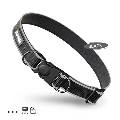 New Dog Collar and Leash Set Reflective Nylon Adjustable Collar for Small Medium Dogs Pet Walking Gear Dog Accessories P020