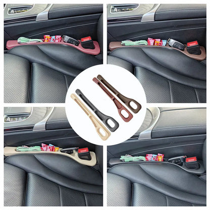 2pcs Car Seat Gap Filler Between Seats Crevice Interior Seat Gap Storage Organizer For VW Toyota Honda BMW AUDI Benz Ford KIA