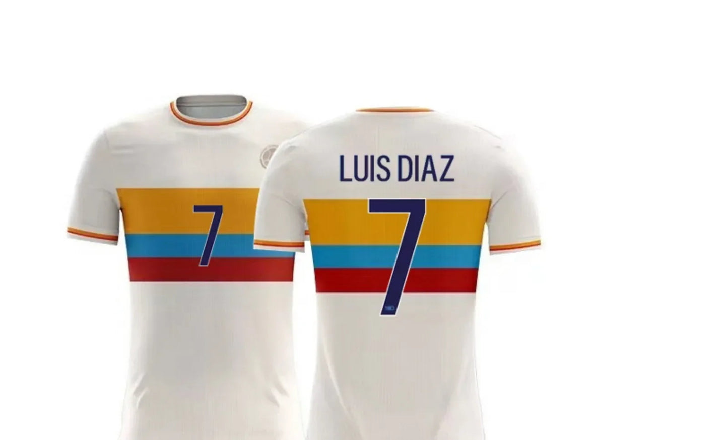 Colombia Men's Streetwear Football Quality 3d Printed Quick Drying Breathable Couple Tees For Men_women Short Sleeve T-Shirt