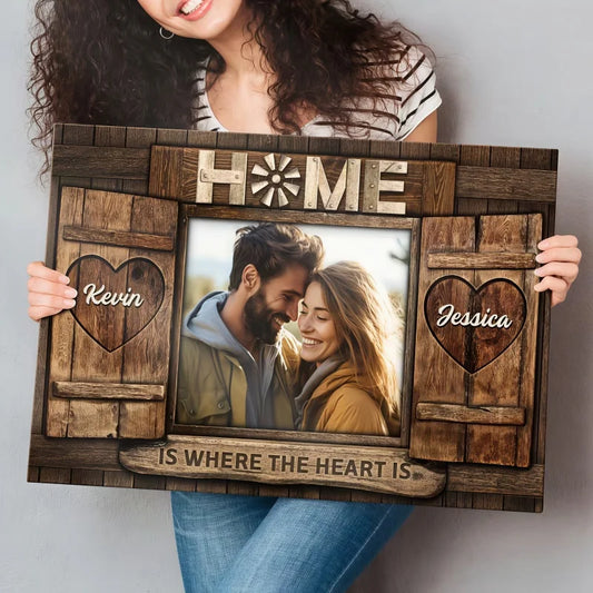 1pc Custom Art Decoration - Suitable for Couples, Lovers,pefect for Bedroom,Living Room, Home Office, Dormitory Decoration