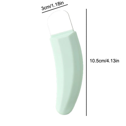 Facial Skin Scrubber Blackhead Remover With Cover Face Spatula Exfoliator Deep Cleansing Skin Care Tool