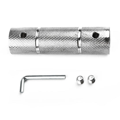Spinlock 1" Standard 25mm Dumbbell Bar Connector Extender Linker Fitness  Dumbbell Connecting Rod  Barbells Attachments