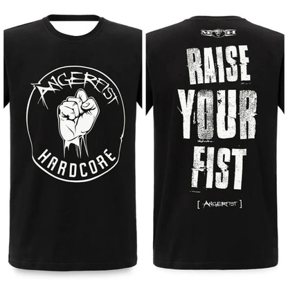 Hot Selling New Fashion Men's T-shirt HARDCORE TECHNO MAINSTREAM GABBA Women's T-shirt Gabber Oversized Streetwear Hip-hop Top