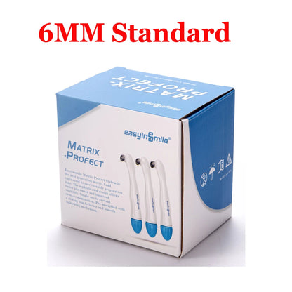 10/50pcs Dental Pro Matrix Bands Easyinsmile Preformed Adjustable Ring Matrices Molar Premolar 4.5/6MM Standard and Curved