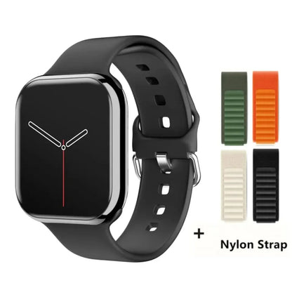 2025 NEW Smart Watch Wireless Charging Smartwatch Bluetooth Calls Men Women Watches Fitness Bracelet Custom Watch Face