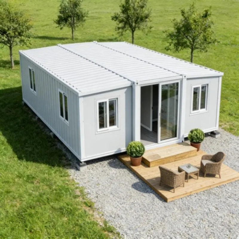 Prefabricated Container House Double-wing Foldable Mobile Modular Home Factory Direct Sales At Low Prices Customizable