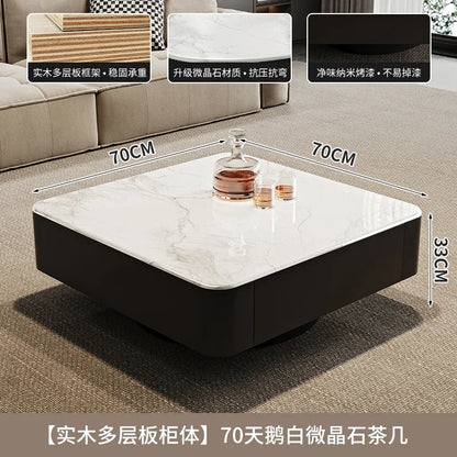 Standing Aesthetic Coffee Table Decoration Luxury Bedroom Living Room Designer Side Table Writing Mesa Auxiliar Salon Furniture