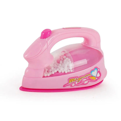 Coffee Machine Household Appliances Toys Toaster Blender Vacuum Cleaner Pretend Play Set with Light Sweeper Kitchen Toys