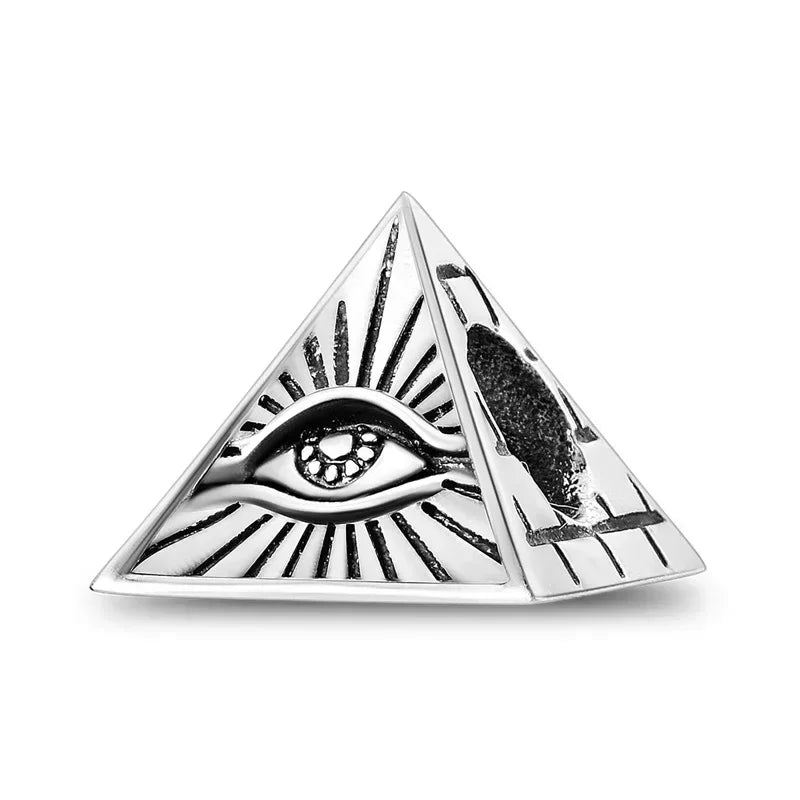 Hot Sale 925 Silver Color Evil Eye Charm Demon Eye Bead For Original  Bracelet&Bangle DIY Making Fashion Jewelry Gift