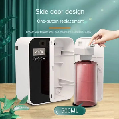 Hotel Aroma Diffuser Machine Wall Mounted Room Fragrance Diffuser Bluetooth Electric Smell Distributor Electric Smell for Home