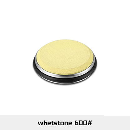 Rolling Knife Sharpener Double Sided Diamond Sharpening Stone 15/20° Degree Magnetic Angle Roller Sharpening for Kitchen Knives