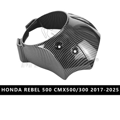 Motorcycle Front Headlight Fairing Cover For Honda Rebel CMX 500 300 CMX300 CMX500 2017-2024 Windshield Cowl Cover Accessories