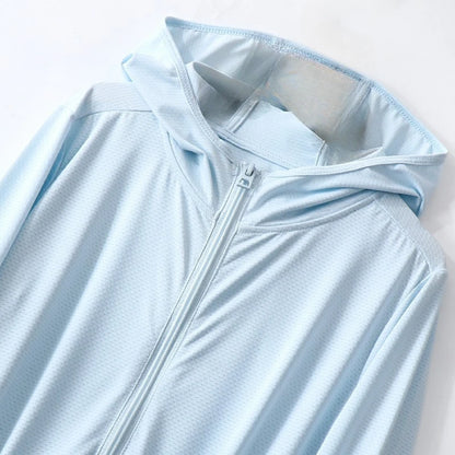 Summer Skin Clothing for Men and Women, Adult Parent-child Children Sun Protection Clothing Sunshade Clothing Outdoor