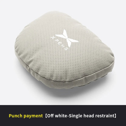 XPENG P5 P7 G3 G6 G9 X9 N5 F57 BETA Car Headrest Neck Support Seat Lumbar Cushion Breathable Soft Neck Pillow Auto Accessories