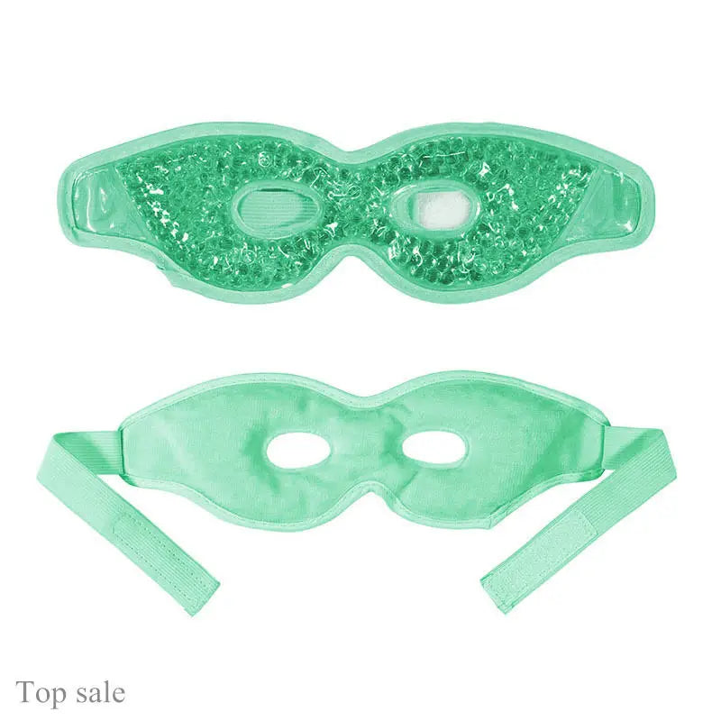 Cooling Gel Eye Mask with Eye Holes Cold Eye Packs for Puffiness & Swelling Reusable Hot Cold Compress Heat Ice Gel Pack