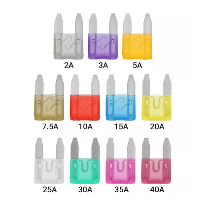 180 300Pcs Medium Small Mixed Car Blade Fuse Assortment Kit Truck Automotive Motorcycle Circuit with Box