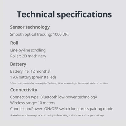 Logitech M196 Wireless Bluetooth Mouse Laptop Business Office Home Mouse Portable Comfort Logi Mouse