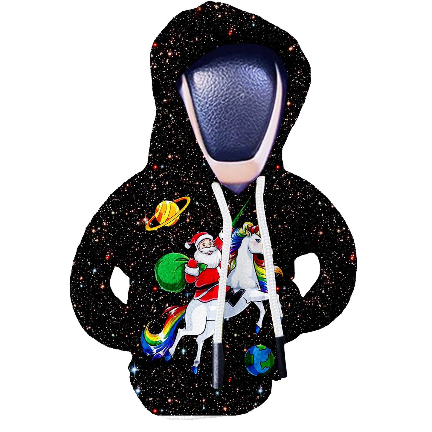 Car Gear Shift Hoodie Cover Shift Cover Gear Handle Decoration Fits Manual Automatic Car Shift Lever Interior Decor Ornament
