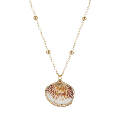 Bohemia Conch Shells Necklace Sea Beach Shell Pendant Necklace for Women Female Shell Cowrie Summer Party Gifts Jewelry choker