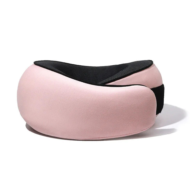 Portable Travel Neck Pillow Adjustable Foam U-shaped Pillow Snail Style Memory Foam Neck Support , Cars,Office Naps Neck Pillow
