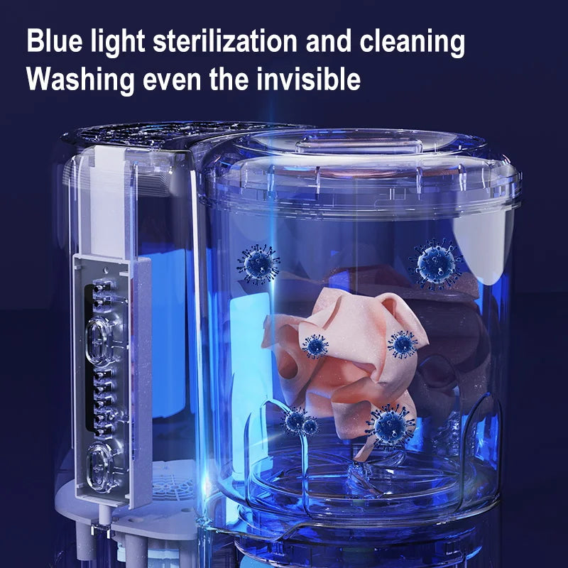 USB Electric Makeup Brush Cleaner Portable 2 In 1 Makeup Brushes Cleaner Cleaning Underwear Washing Machine Laundry Cup